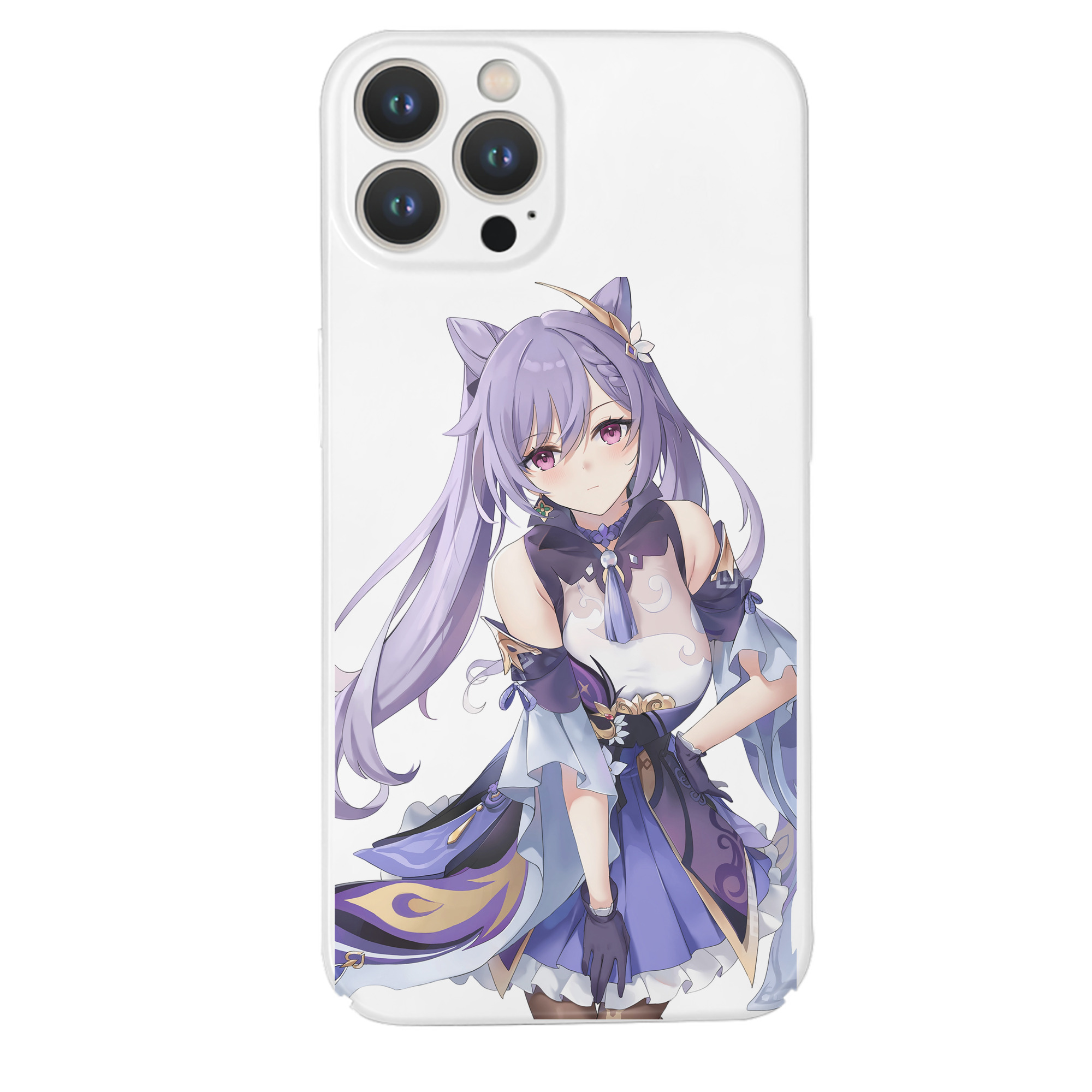 げんし神 刻晴 こくせい genshin Kokusei 【iPhone 14シリーズ対応】ハードケース
